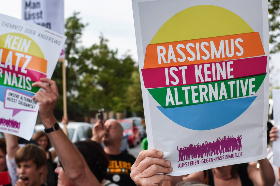 Im brandenburgischen Werder wird gegen Rassismus demonstriert. (Archivfoto)