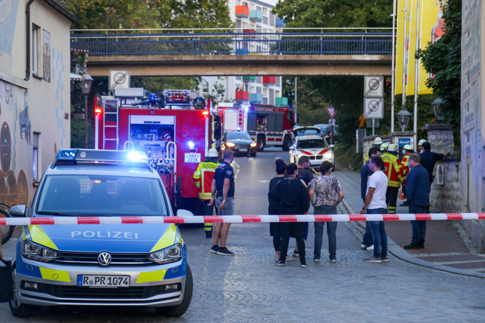 In einem Biergarten in Neumarkt klagten plötzlich mehrere Personen über Reizungen der Atemwege.