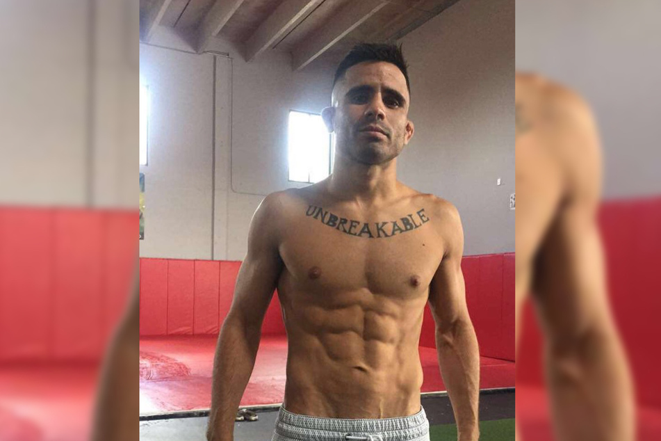 Mit diesem Körper kämpfte Javier Baez (34) in seiner aktiven Zeit als Kampfsportler. Nun hat "Unbreakable" einige Kilo mehr auf den Rippen.
