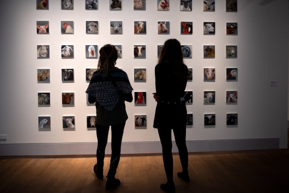 In der Ausstellung "Wild/Schön. Tiere in der Kunst" stellte die Künstlerin vor vier Jahren einige ihrer tierischen Werke aus.