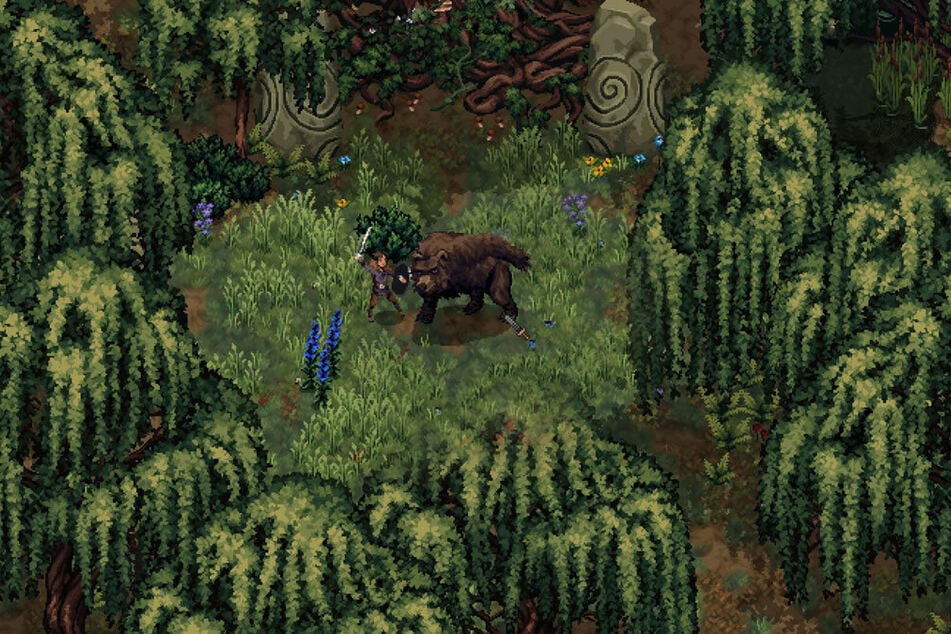 Die Pixelgrafik wurde mit viel Liebe zum Detail umgesetzt.