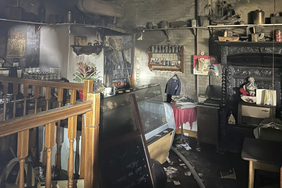 Brand auf Nordsee-Insel: Flammen zerstören Gaststätte
