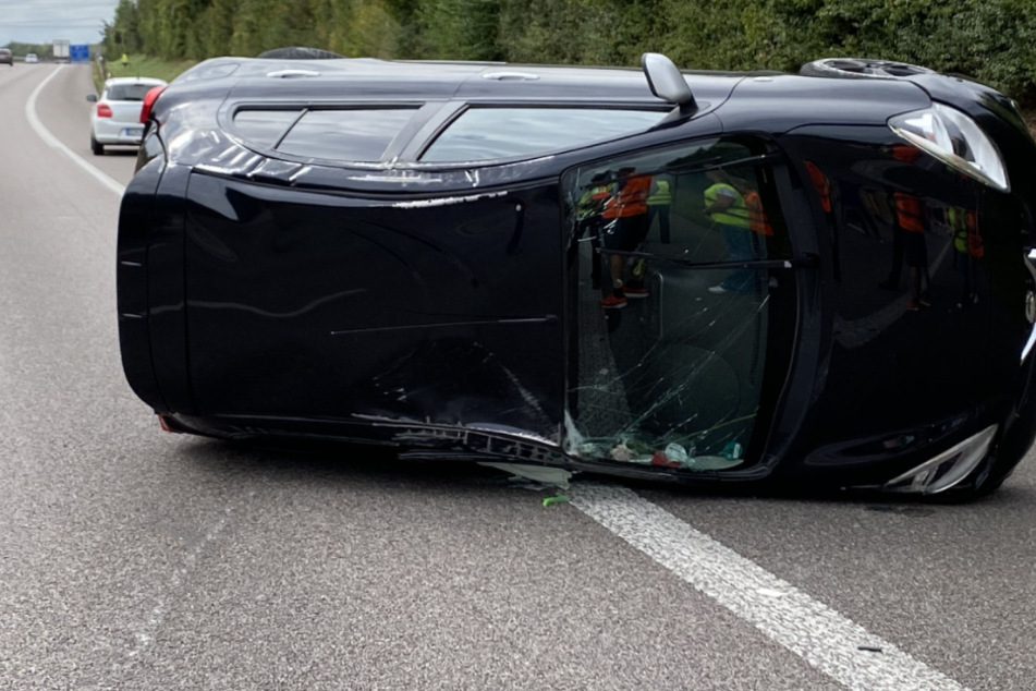 Unfall A81: Sechs Menschen bei Unfall auf A81 verletzt: Langer Rückstau