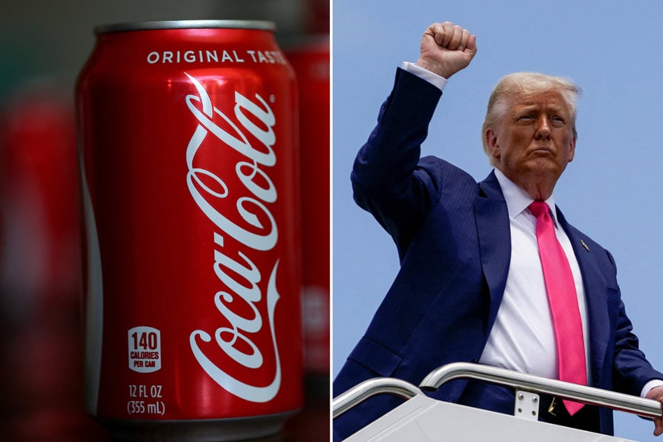 President Donald Trump claimed Coca-Cola had agreed to replace high-fructose corn syrup with real cane sugar in its US products.