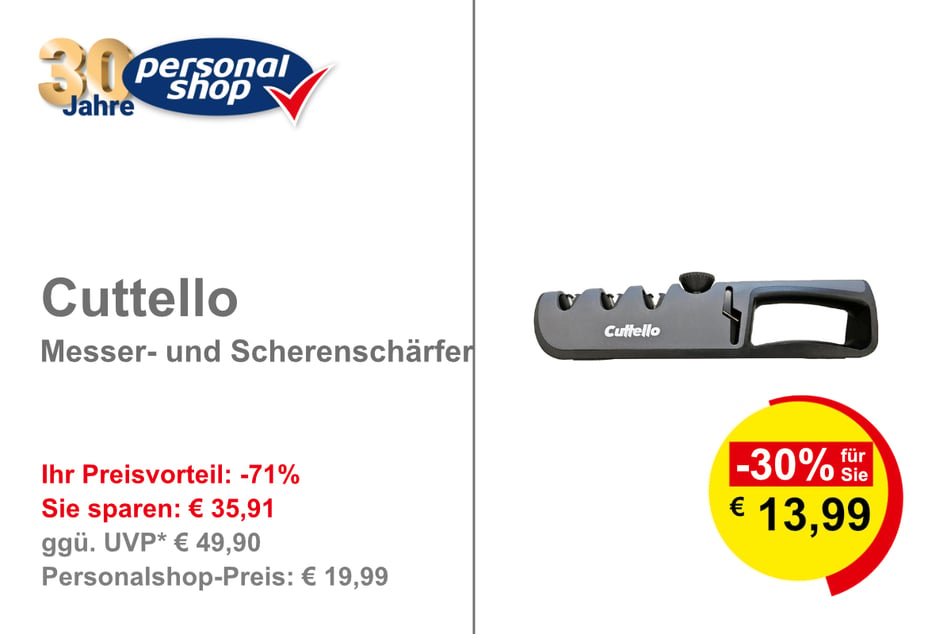 Cuttello Messer- und Scherenschärfer