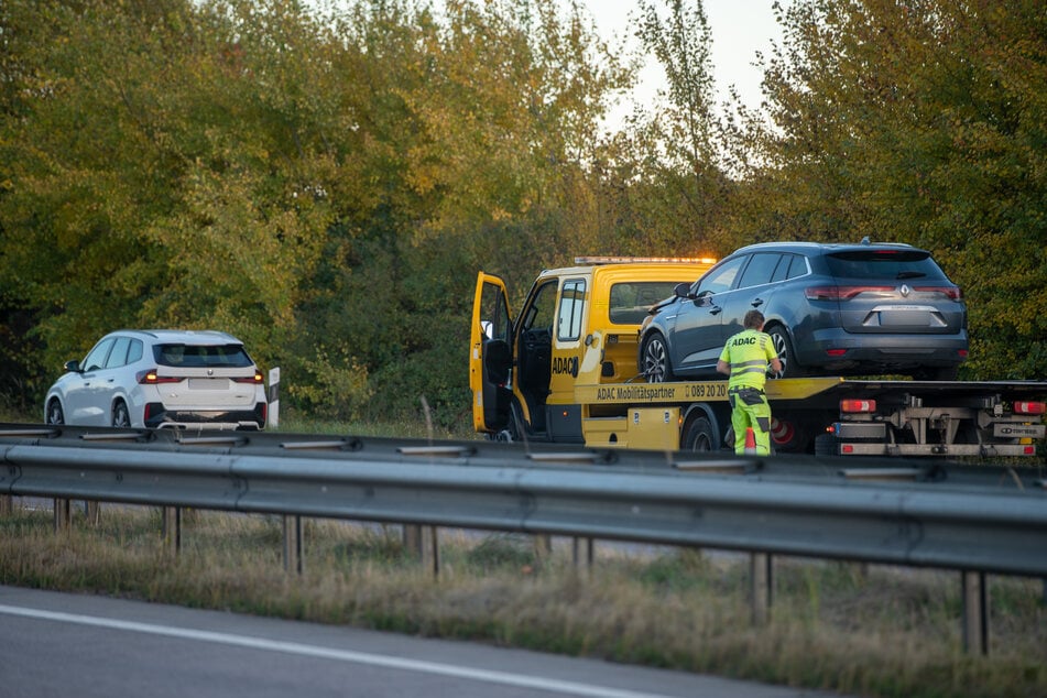 In Richtung Berlin kollidierten am Dienstagnachmittag auf der A24 zwei Autos.