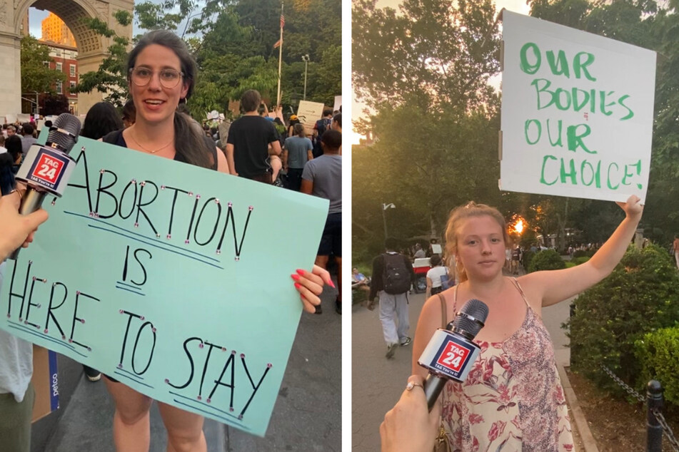 Laura Hickson (r.) told TAG24 the protest had special meaning from her, originally hailing from Mississippi. Others reflected on moving forward.