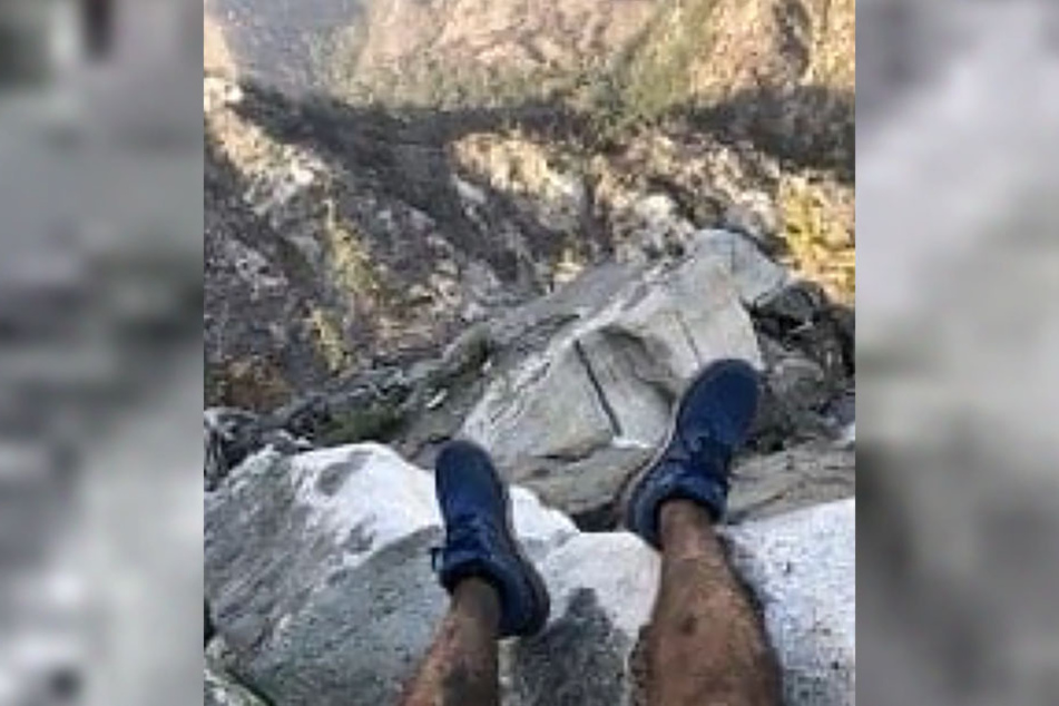 Lost hiker found after a stranger located the man with one photo