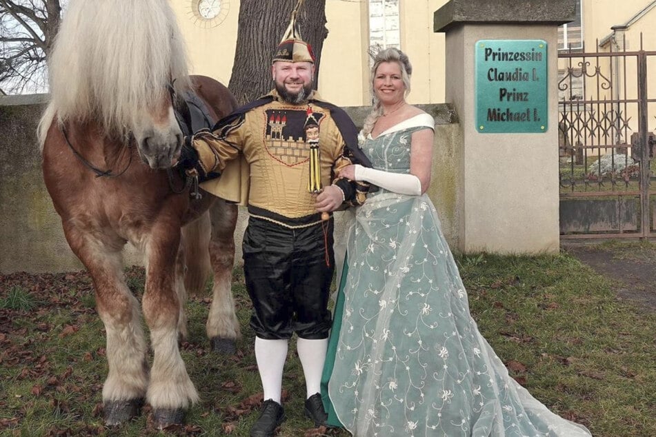 Traditionell wurde das Prinzenpaar am 11.11. gekrönt.