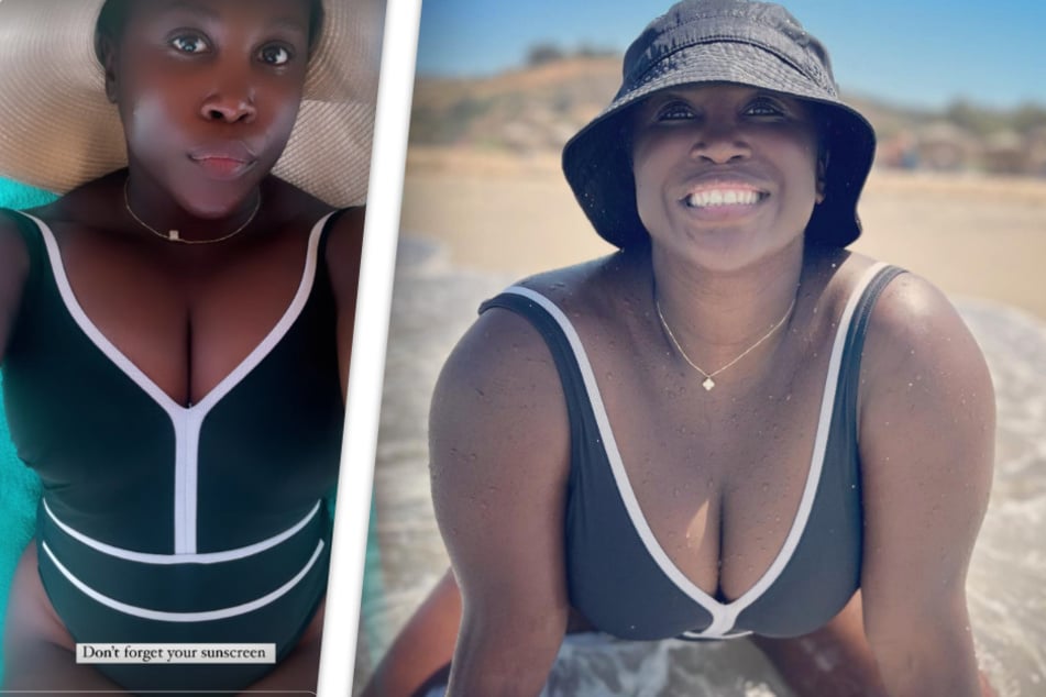 "Vergesst euren Sonnenschutz nicht" appellierte Motsi Mabuse (42) aus dem Griechenland-Urlaub in Richtung ihrer Instagram-Follower.