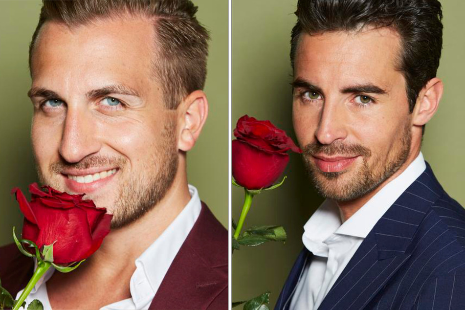 Vertriebler Maximilian (25, l.) aus Köln und Model Dario (33) aus München. (Fotomontage)