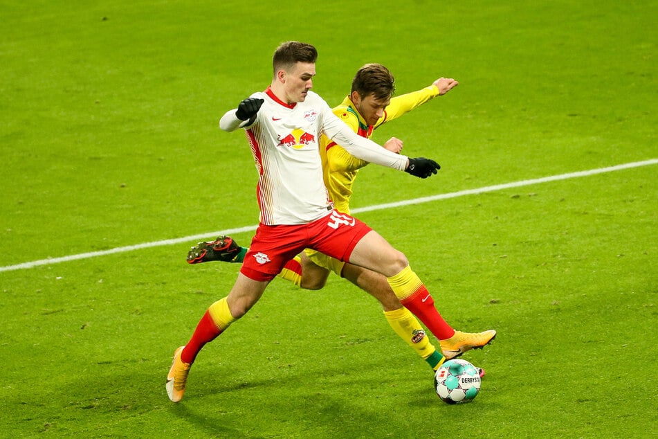 Dennis Borkowski (19) kam bisher zu zwei Kurzeinsätzen bei den RB-Profis, unter anderem gegen den 1. FC Köln.