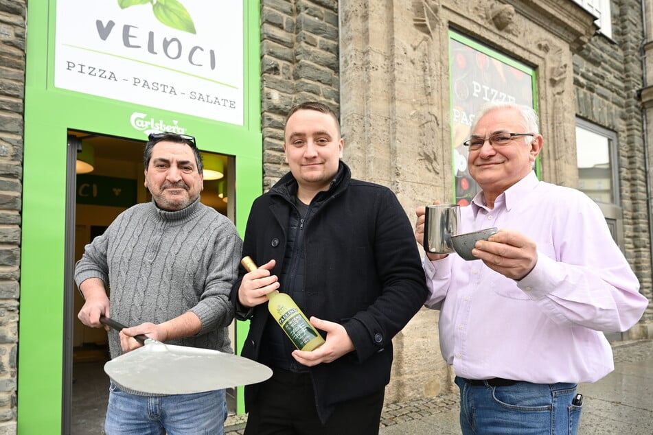 Ende Januar eröffnete der Jahnsdorfer die Pizzeria "Veloci" in der Innenstadt.