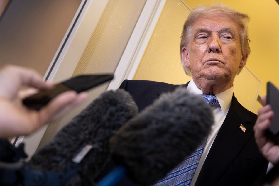 President Donald Trump on Friday warned Taiwan against declaring formal independence after a visit to China.