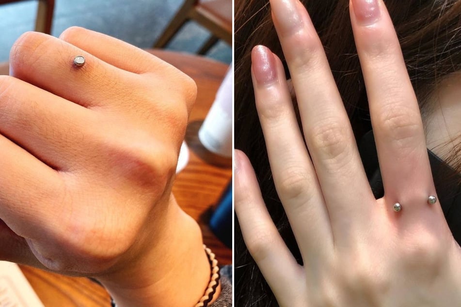 Statt teurer Klunker: Finger Piercing ist DER neue schräge Trend (und nicht ungefährlich!)
