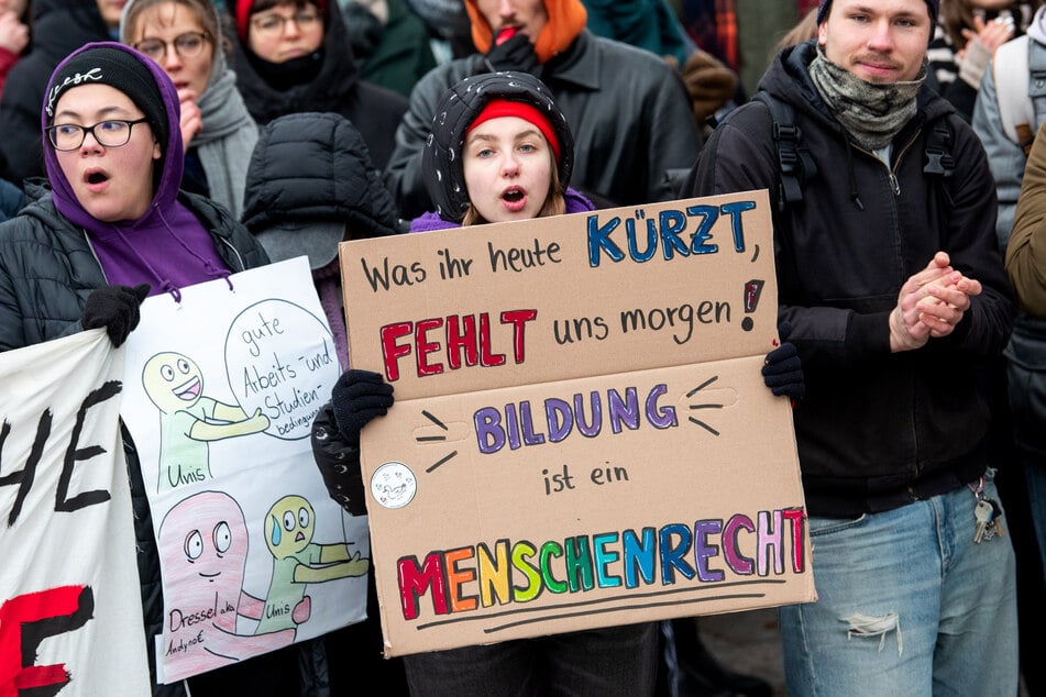 Am Donnerstag hat die Gewerkschaft GEW zum bundesweiten Streiktag "Bildung" aufgerufen.