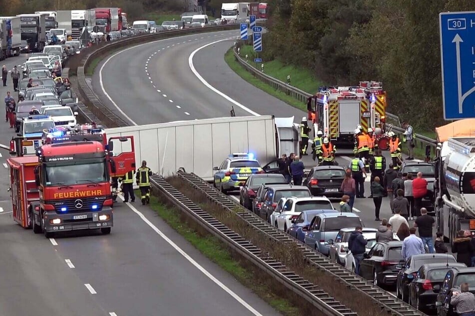 Immer wieder kommt es zu schweren Unfällen auf der A30.