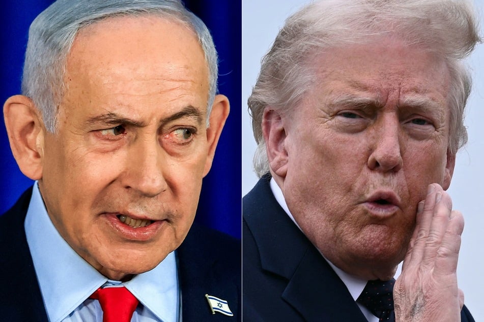 Reports suggest an increasingly fraught relationship between US President Donald Trump (r.) and Israeli Prime Minister Benjamin Netanyahu.