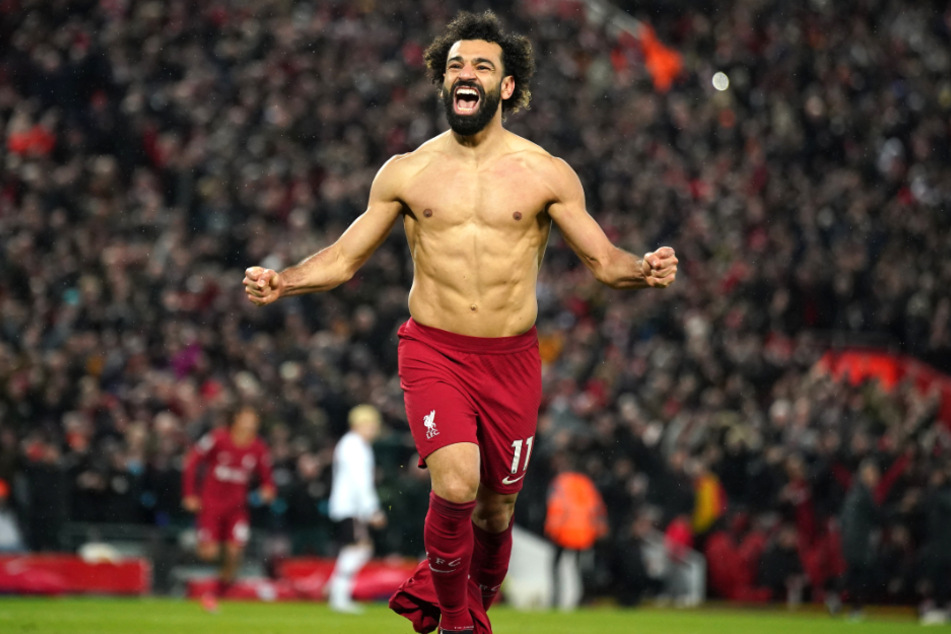 Mit seinem Tor zum 6:0 stellte Mohamed Salah (30) einen neuen Liverpool-Rekord auf.