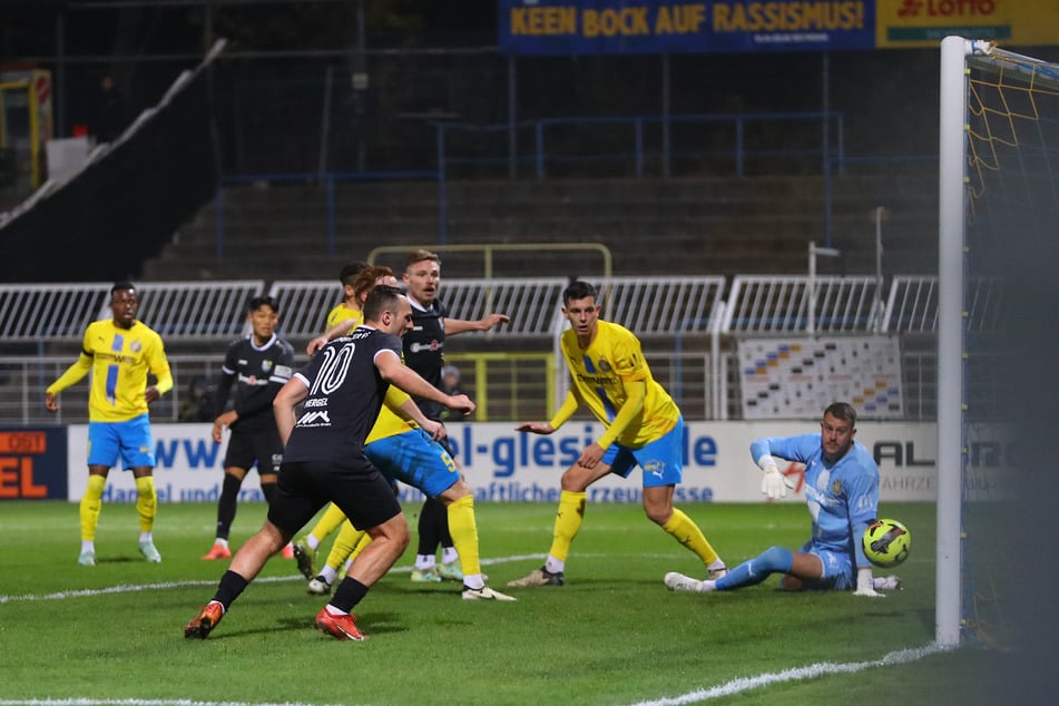 Jongmin Seo (22) brachte den CFC gegen Lok Leipzig in der 36. Minute in Führung.