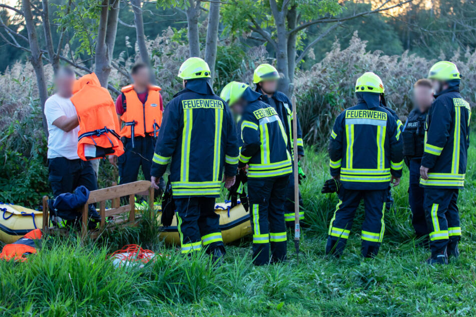 Die Einsatzkräfte konnten nur noch die Leiche bergen.