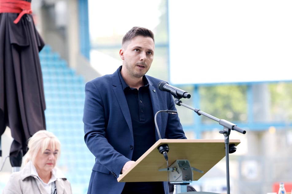 Aufsichtsratsvorsitzender Norman Löster begrüßte Prof. Dr. Hänel im CFC-Aufsichtsrat.