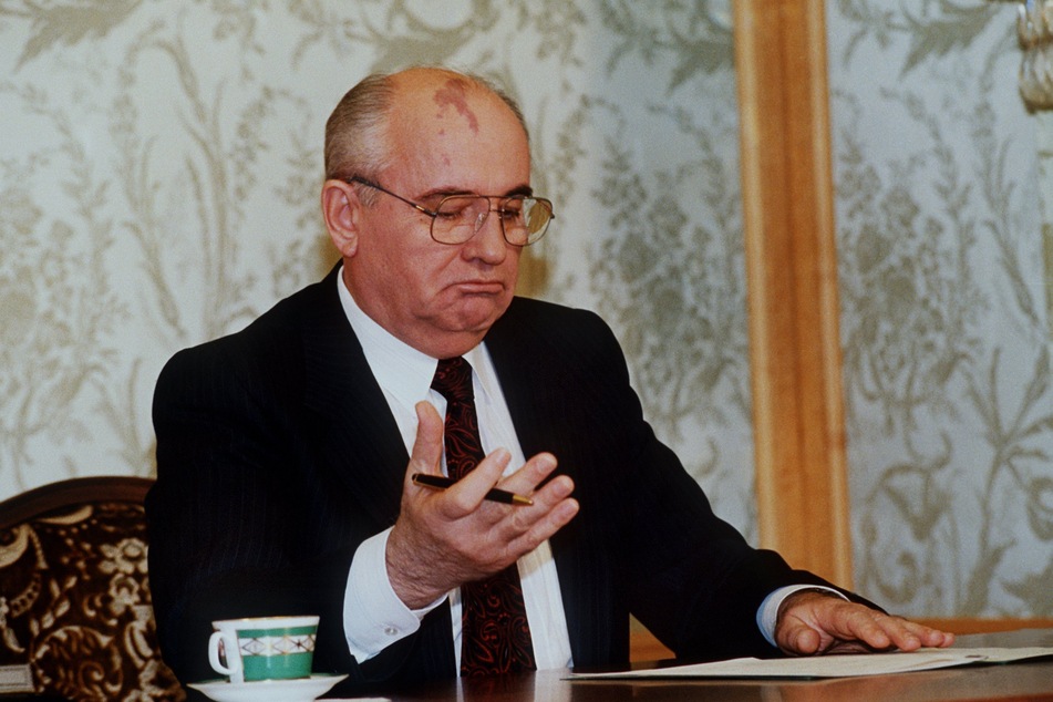 1991 trat Gorbatschow als Präsident der Sowjetunion zurück.