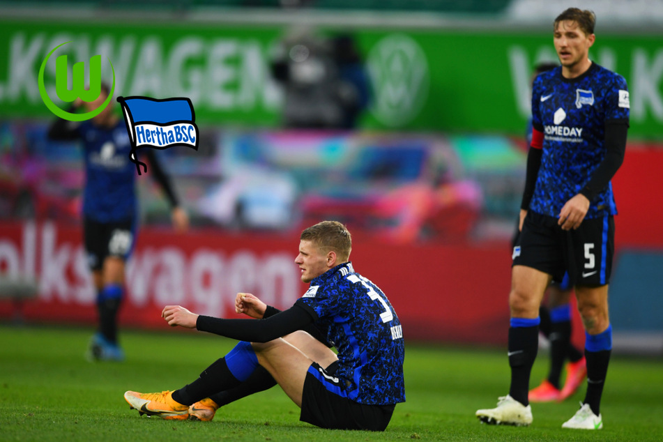 Hertha BSC taumelt weiter dem Abstieg entgegen und kassiert Pleite in Wolfsburg!