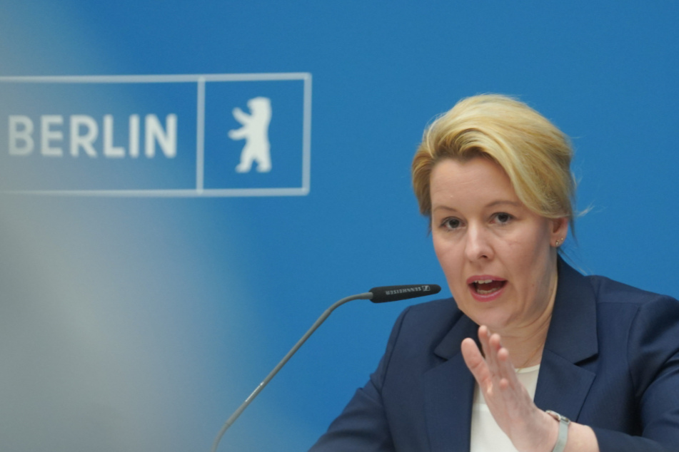Die Regierende Bürgermeisterin Franziska Giffey (44, SPD) führt den Berliner Senat. (Archivbild)