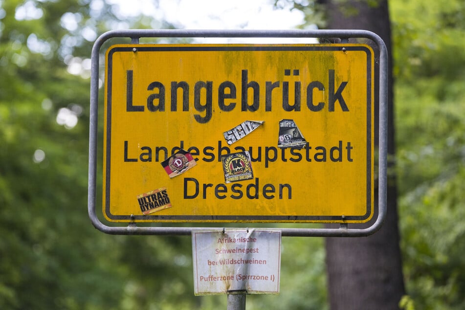 Der Schmuckplatz in Dresden-Langebrück kann während der Arbeiten nicht genutzt werden, so die Stadt.