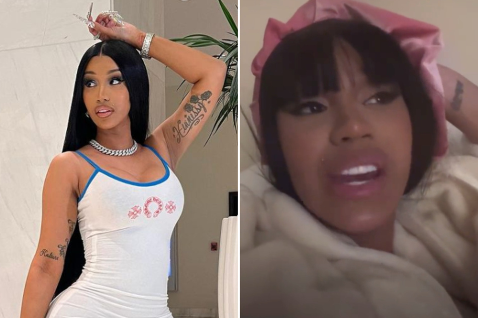 Cardi B took to Instagram Live to talk about her dramatic outburst on X.