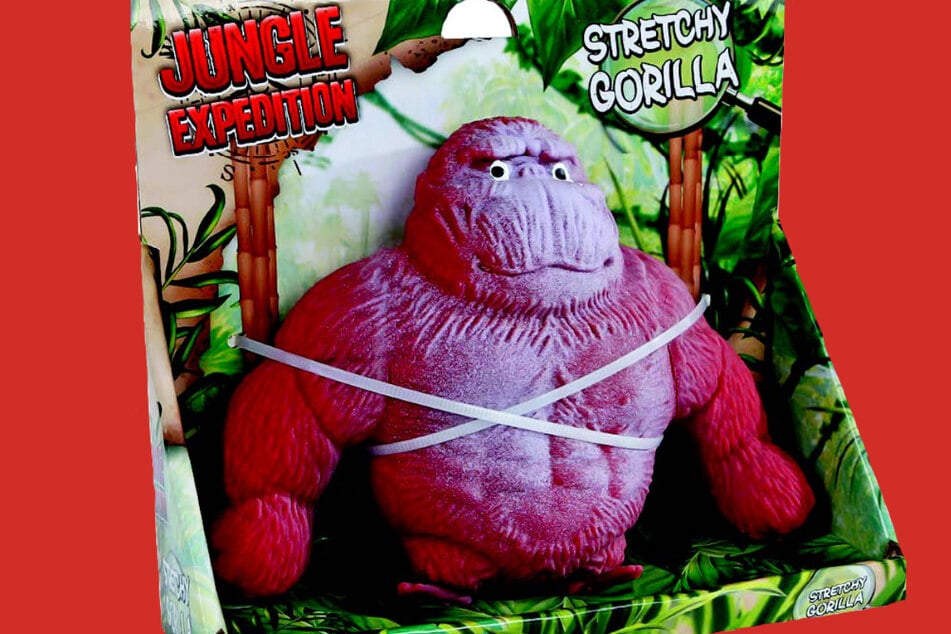 Der "Jungle Expedition Super Stretch Gorilla" von "Rofu Kinderland" wird zurückgerufen.