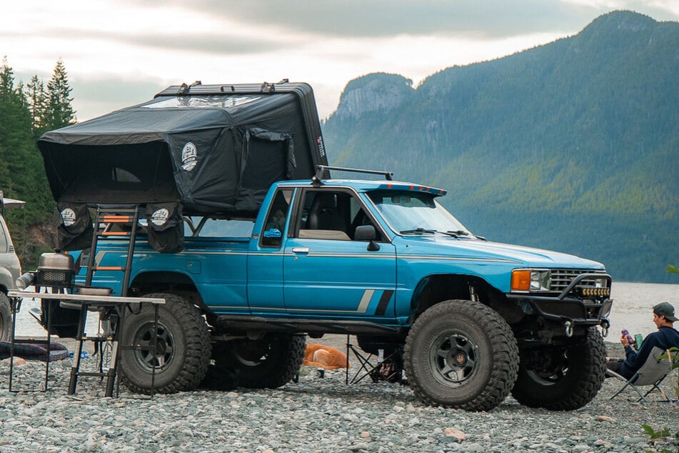 Zuletzt waren die Reiseblogger noch mit ihrem Toyota Hilux in den Bergen British Columbias unterwegs.