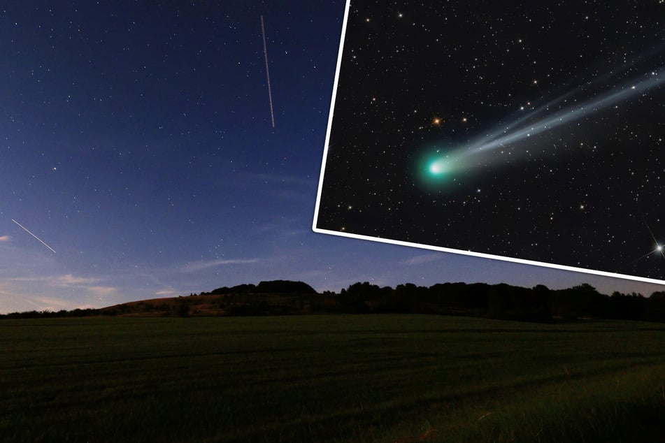 Espectáculo natural raro: los cometas “Swan” y “Lemmon” en el cielo nocturno