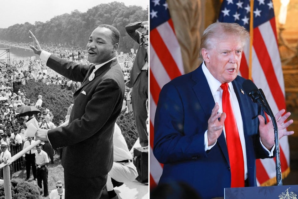 Trump compares January 6 riots to Martin Luther King Jr.'s iconic March on Washington