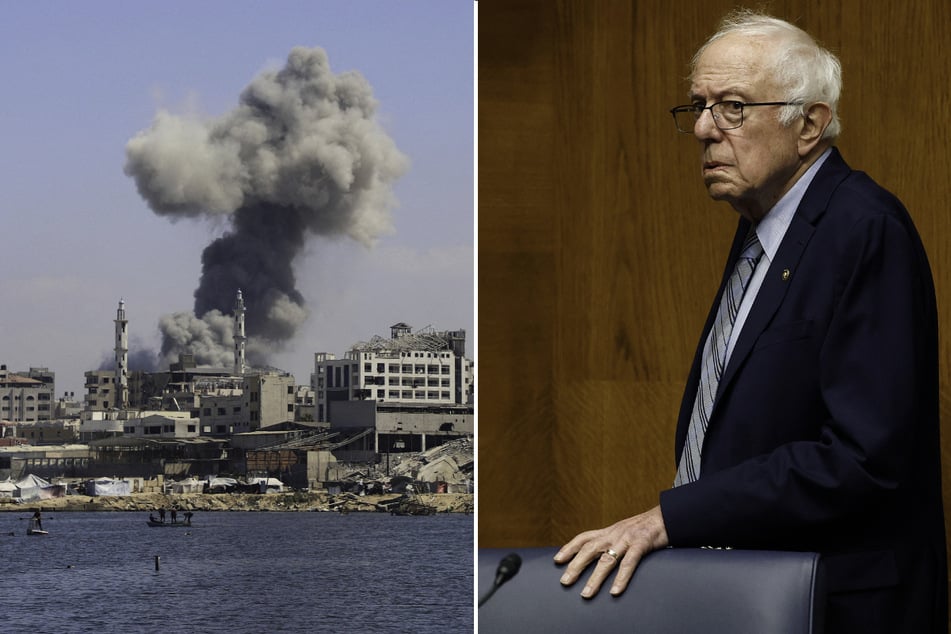 Vermont Independent Bernie Sanders became the first US senator to call Israel's destruction of Gaza a genocide against the Palestinian people.