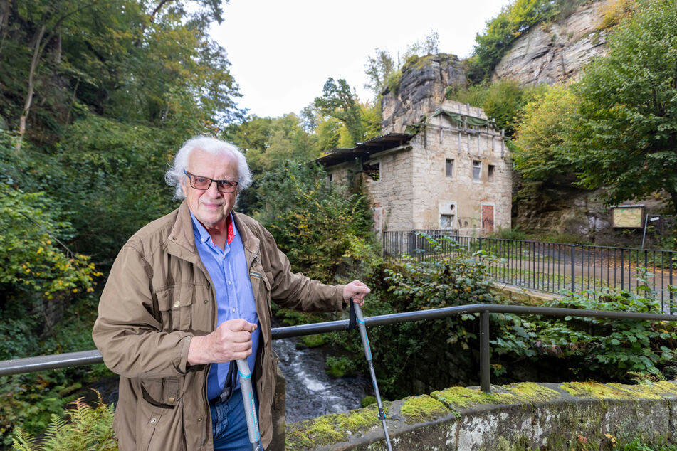 Investor Hermann Häse (80) will das verfallene Lochmühlen-Ensemble am Malerweg wiederbeleben, viele Millionen Euro investieren.