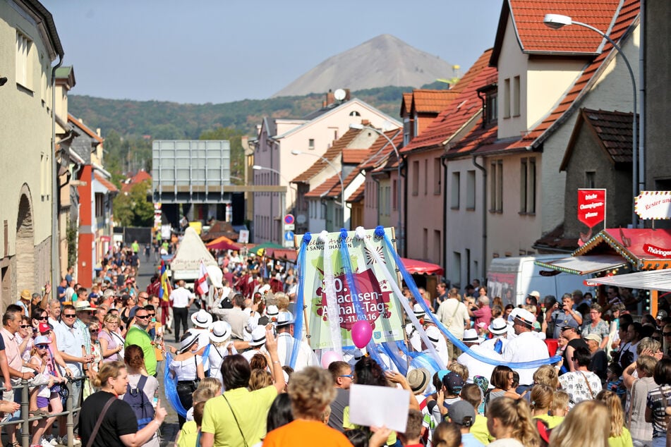 Der Festumzug des Sachsen-Anhalt-Tages am Sonntag ist eines der größten Highlights. (Archivbild)