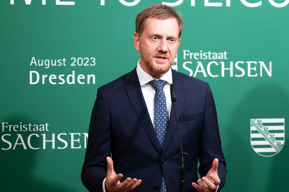 Ministerpräsident Michael Kretschmer (48, CDU).