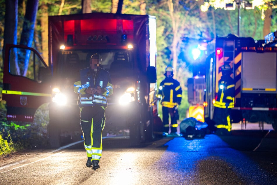 Die Feuerwehr rückte mit einem Großaufgebot aus, um den Brand zu löschen.
