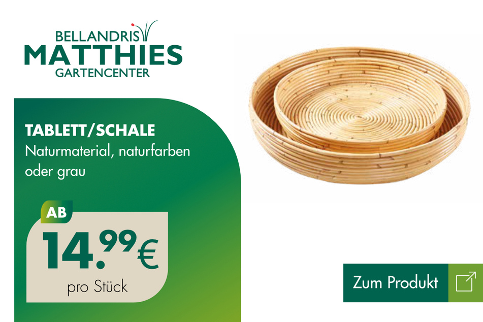 Tablet/Schale für 14,99 Euro