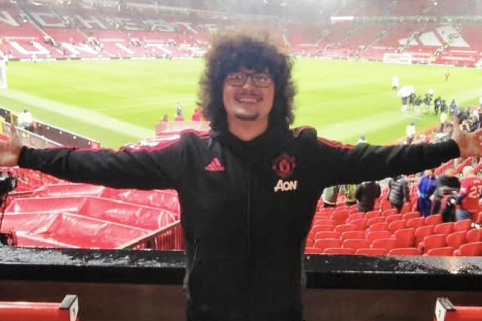 Der Besuch von Man-United-Fan Frank Ilett (29) im Old Trafford wurde von einem Zwischenfall getrübt.