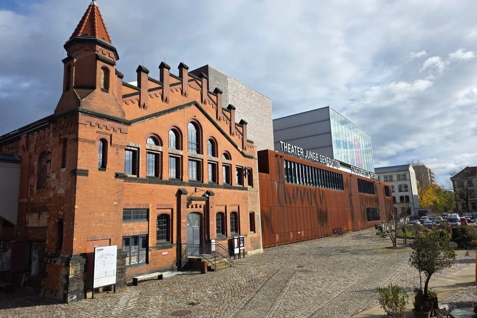 Das Theater Junge Generation (tjg.) in Dresden.