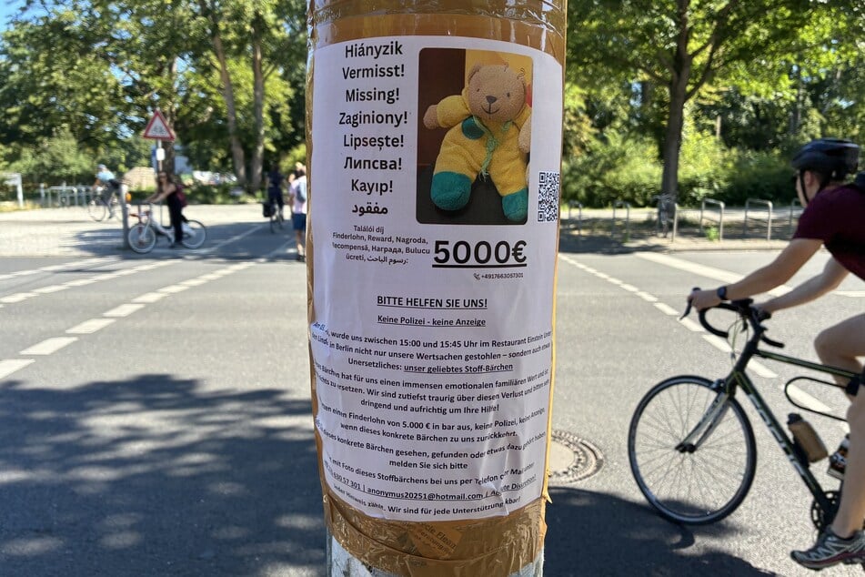Mittlerweile hat der Bielefelder den Finderlohn von 1.000 auf 5.000 Euro erhöht.
