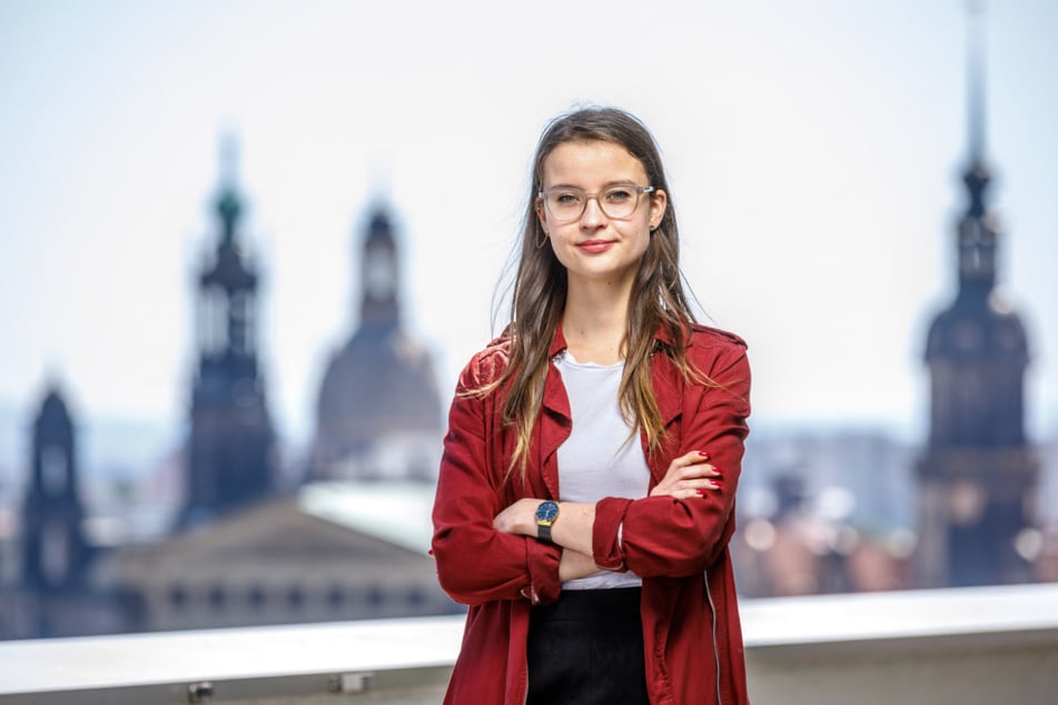 Studentin Anne Herpertz (24) möchte Chefin der Piratenpartei werden.