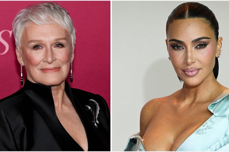 Glenn Close gets surprisingly candid about Kim Kardashian's acting chops