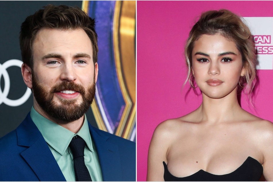 Selena gomez and chris evans