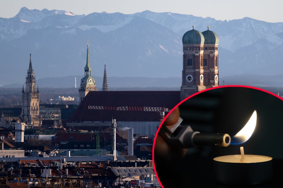 Im Münchner Osten musste man sich wohl mit Kerzenlicht aushelfen. (Symbolbild)
