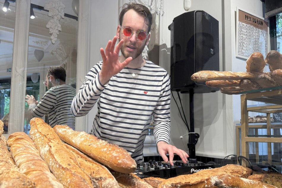 Bäckerei wird zur Disco: Frankreichs DJ Baguette legt auf