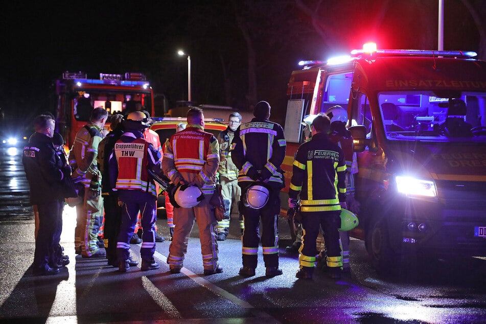 Die Dresdner Feuerwehr war in den vergangenen 24 Stunden sehr gefragt.